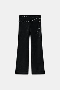 PANTALON FLARE PARÉO CLOUS