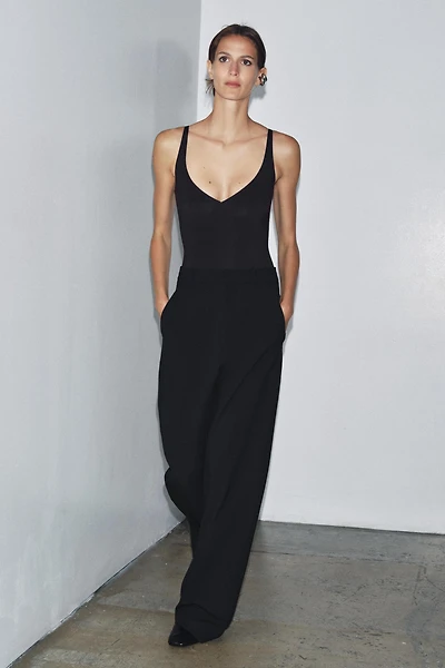 ZW COLLECTION HIGH-WAISTED PANTS