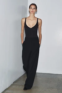 ZW COLLECTION HIGH-WAISTED PANTS