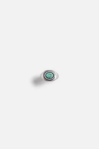 TURQUOISE STONE COMBINATION RING