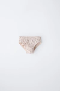 1 1/2-6 YEARS/ SIX-PACK OF ANIMAL UNDERWEAR