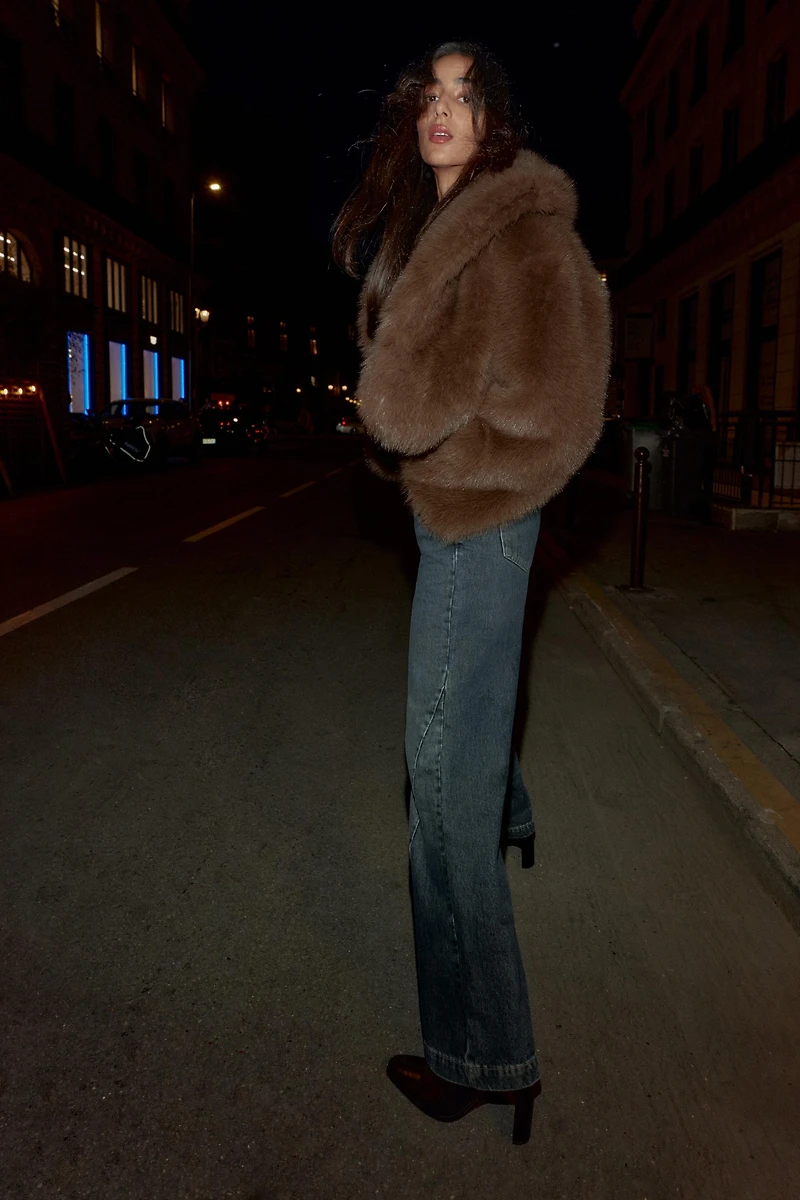 Z1975 MID-RISE FLARE BUTTONED JEANS