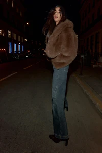 Z1975 MID-RISE FLARE BUTTONED JEANS