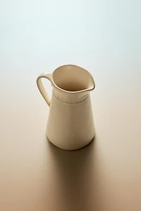 RAISED DESIGN CREAM PITCHER