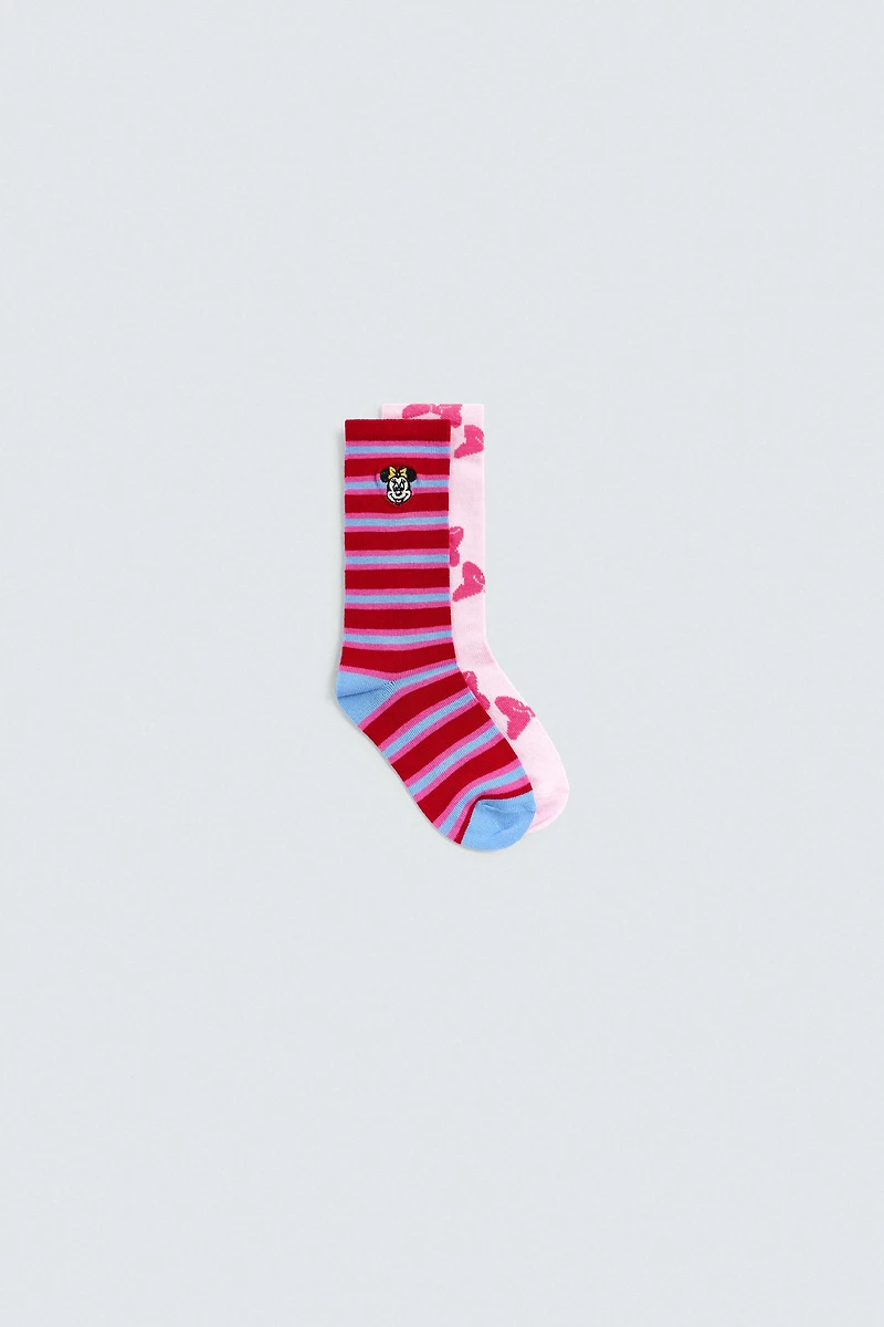 2-PACK OF COMBINED LONG SOCKS HARRY LAMBERT FOR ZARA X DISNEY