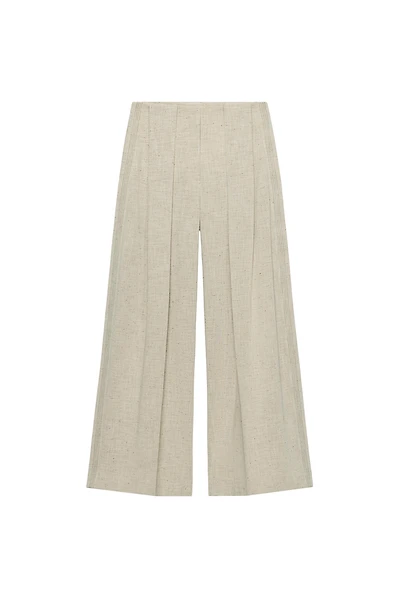 ZW COLLECTION TOPSTITCHED STRAIGHT PANTS
