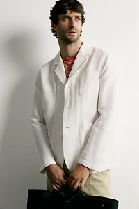 REGULAR FIT POCKET OVERSHIRT