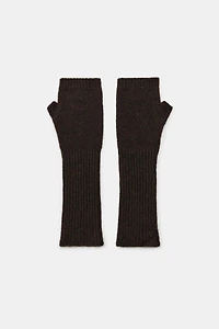 MITAINES LONGUES EN MAILLE