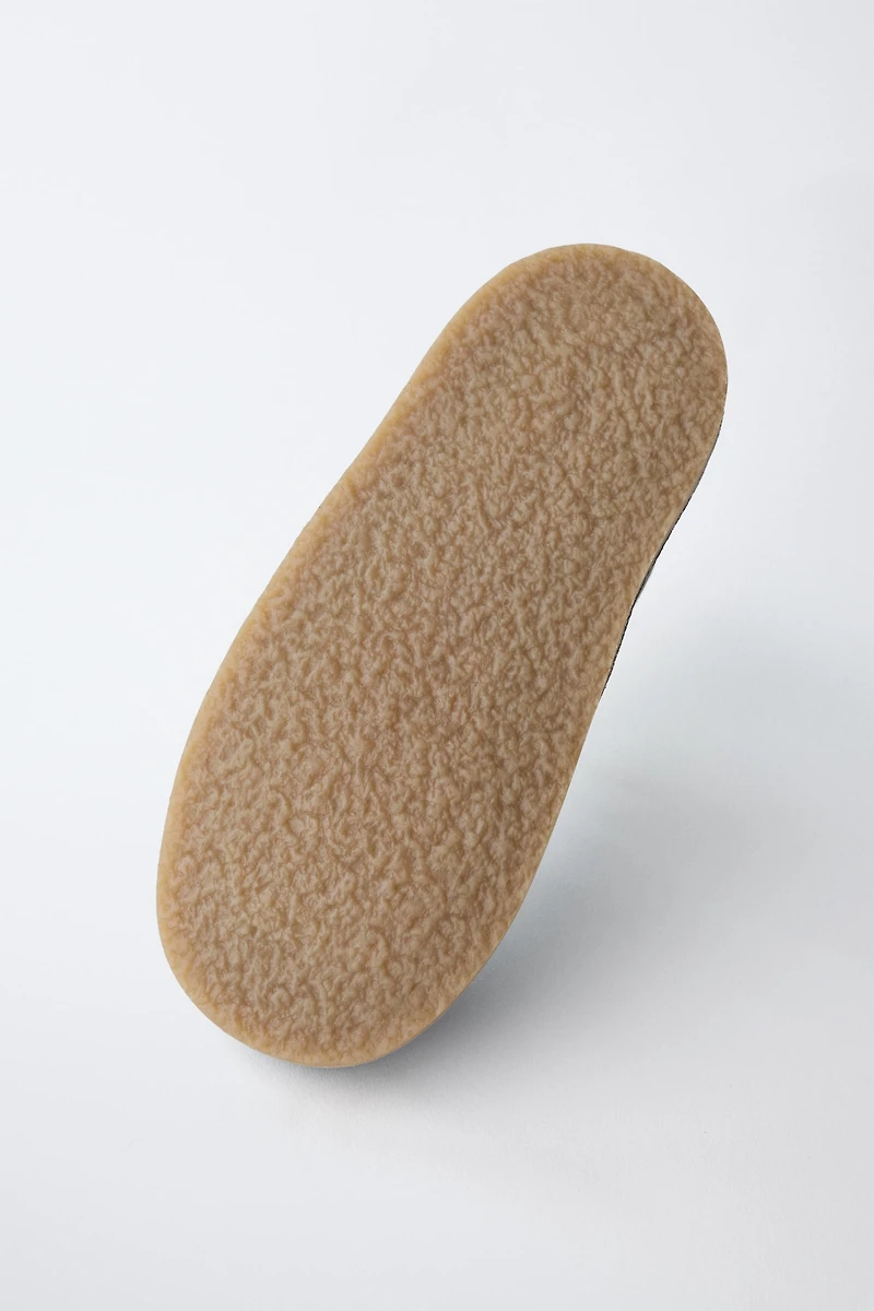 BOTTES EN CUIR DOUBLÉES