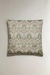 MORRIS & CO. LEAF SATEEN COTTON PILLOWCASE