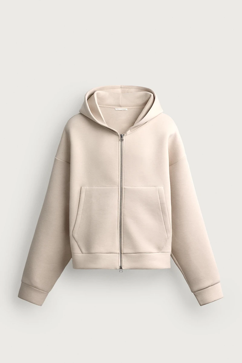SWEAT TECHNIQUE CAPUCHA ZIPPÉ