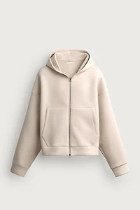 SWEAT TECHNIQUE CAPUCHA ZIPPÉ
