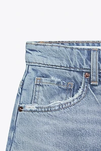 JUPE-CULOTTE EN JEAN TRF