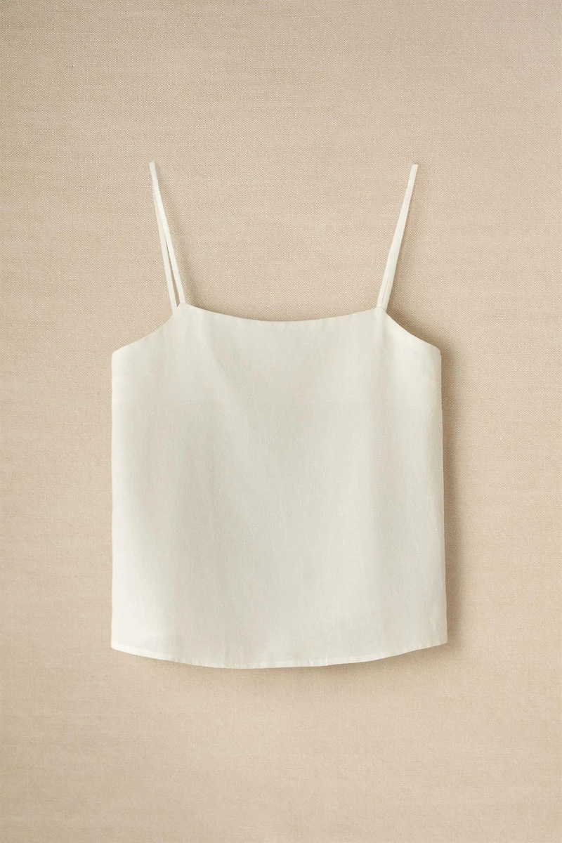 LINEN TOP