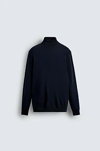 BASIC HIGH NECK SWEATER