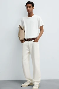 STRAIGHT ANKLE FIT JEANS