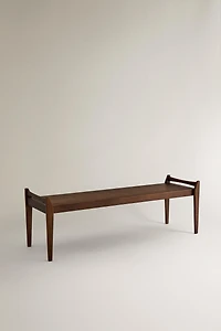 LONG WOODEN BENCH