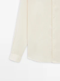 Extra fine regular fit linen shirt