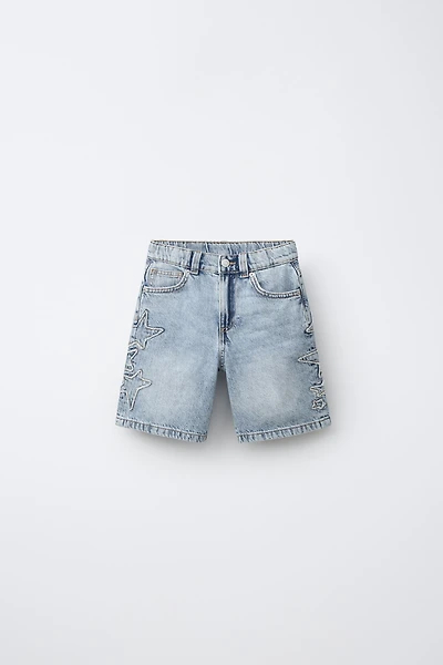 BERMUDA EN JEAN ÉTOILES