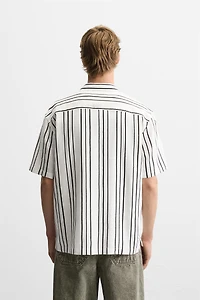 FLOWY STRIPED SHIRT
