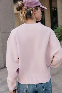 SOFT BASIC KNIT SWEATER