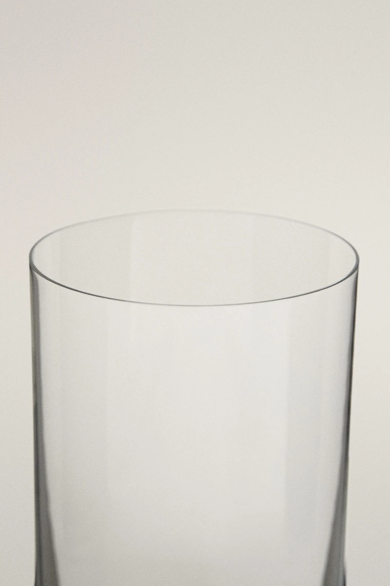 STRAIGHT CRYSTALLINE SOFT DRINK TUMBLER