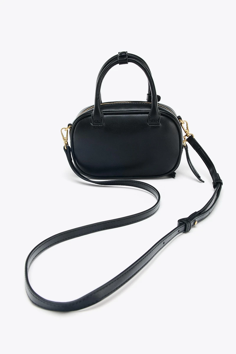 MINI TOPSTITCHED BAG