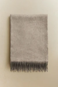 WOOL AND CASHMERE BLANKET