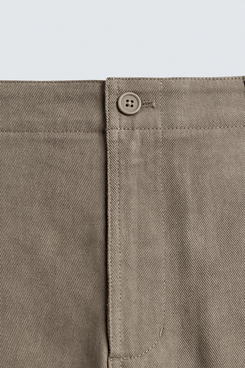 WASHED CHINO PANTS