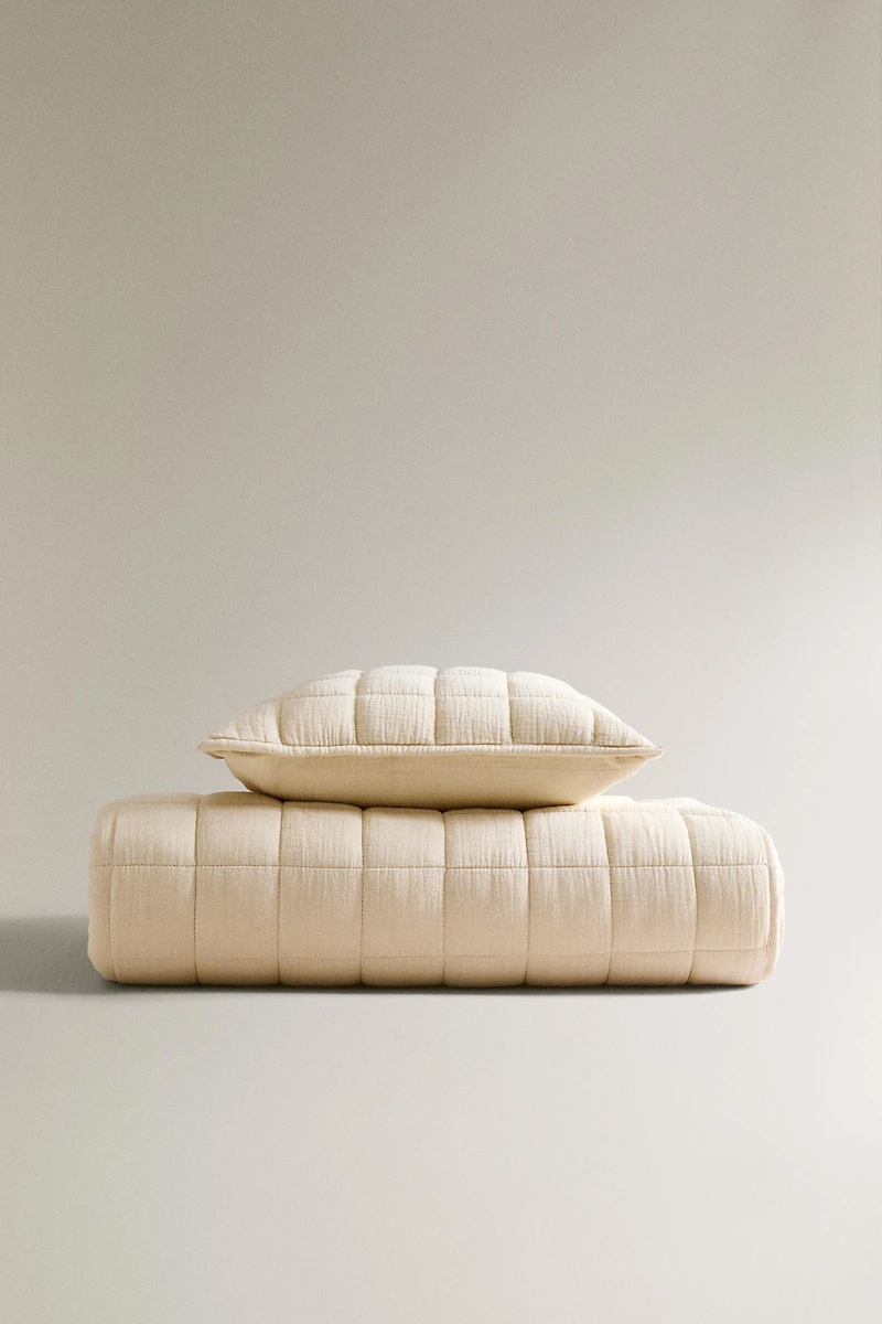 CHILDREN'S SQUARE MUSLIN QUILT