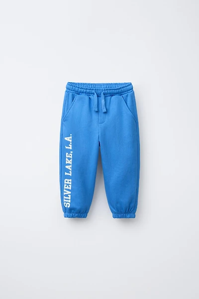 TEXT JOGGER PANTS