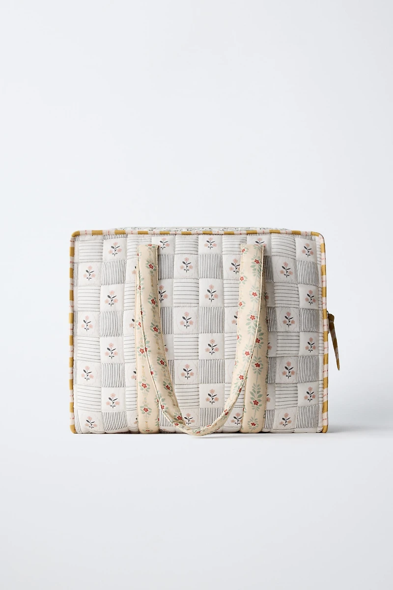 QUILTED MATERNITY BAG