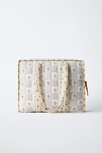 QUILTED MATERNITY BAG