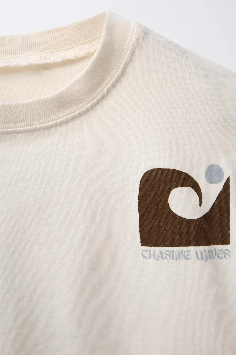 SURF PRINT T-SHIRT