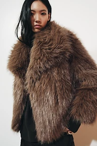 ZW COLLECTION FAUX FUR JACKET