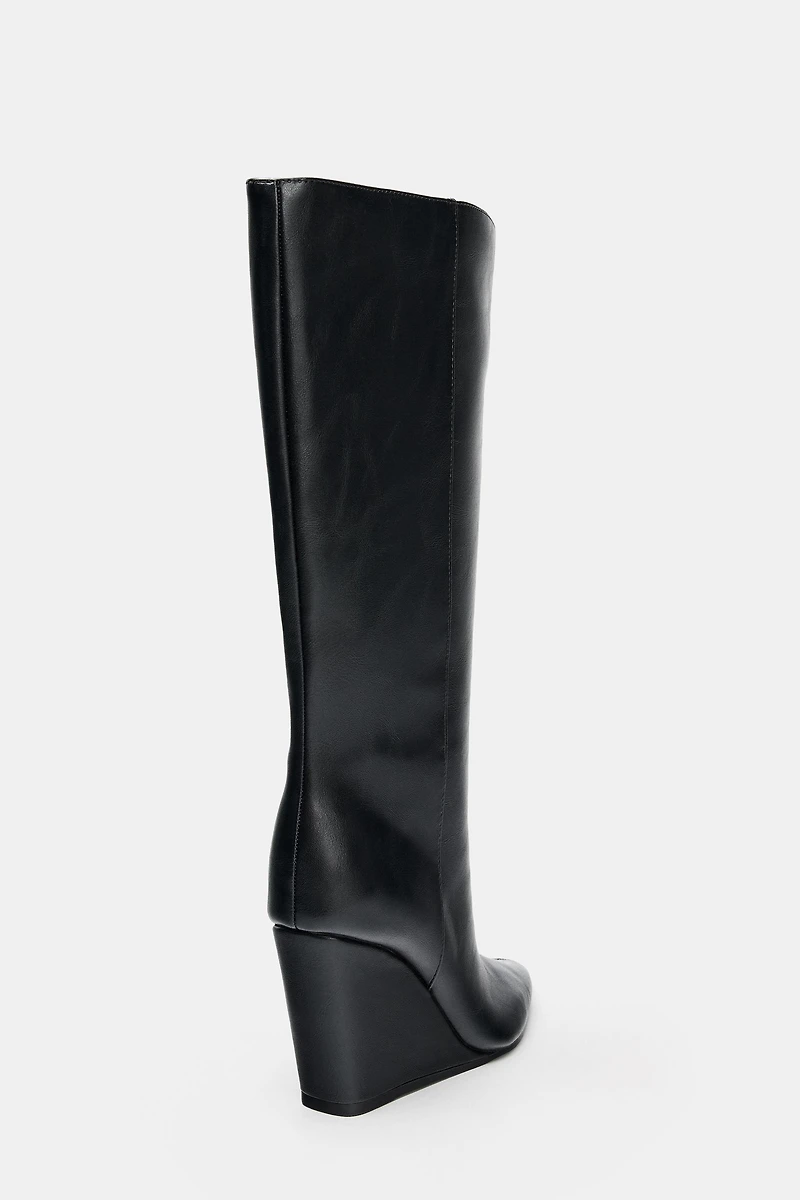 WEDGE HEEL BOOTS
