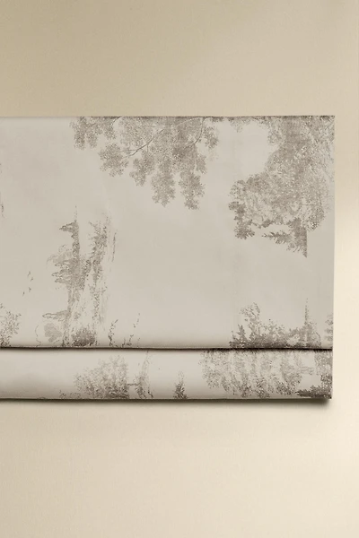 TOILE DE JOUY SATEEN FLAT SHEET