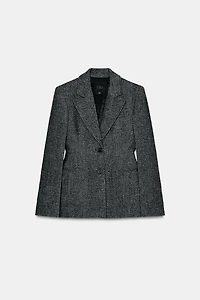 BLAZER PÉPLUM AVEC LAINE ZW COLLECTION