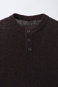 RUSTIC KNIT T-SHIRT