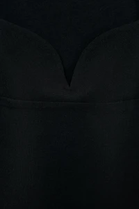 STRETCH SWEETHEART NECK BODYSUIT