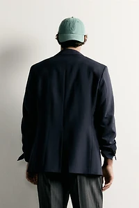 GOLD BUTTON DOUBLE BREASTED BLAZER