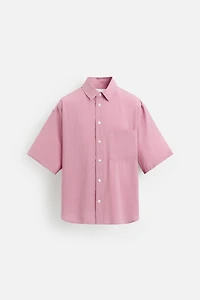 RELAXED FIT FLOWY SHIRT