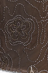 BEADED SCARF TOP
