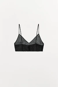 100% SILK CROP TOP