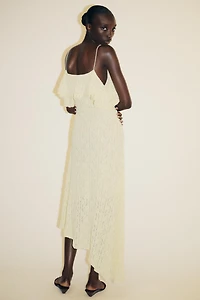 STUDDED LACE DRESS
