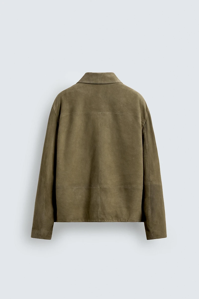 LEATHER POCKET JACKET