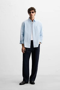 TEXTURED OXFORD SHIRT
