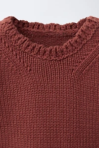 EMBROIDERED SHIRT COMBINATION KNIT VEST