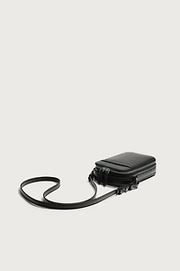 SMOOTH VERTICAL CROSSBODY BAG
