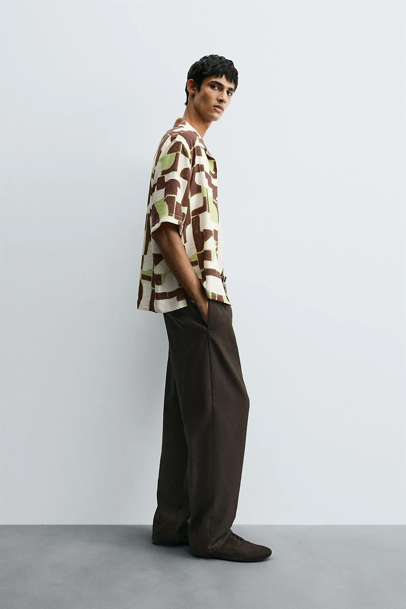 ABSTRACT PRINT SHIRT